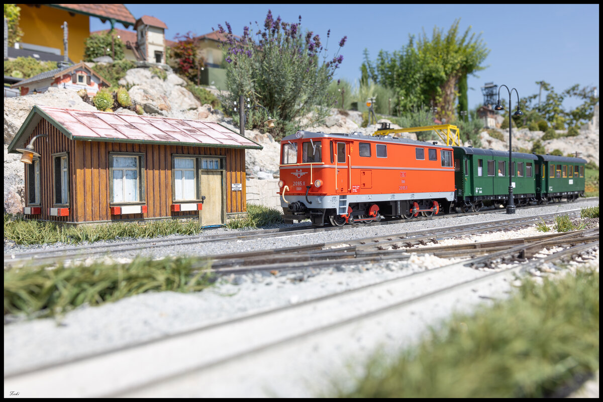 Fahrtage auf der Privaten GGB 2024 ,... Alle Jahre wieder lädt Karl Heinz zum Besuch seiner grandiosen Gartenbahn ein . 15. August 2024 