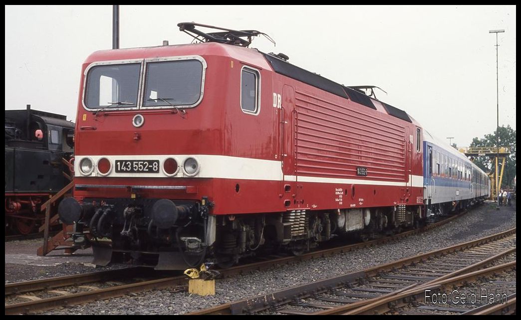 Fahrzeugschau im BZA Minden am 29.8.1992:
143552