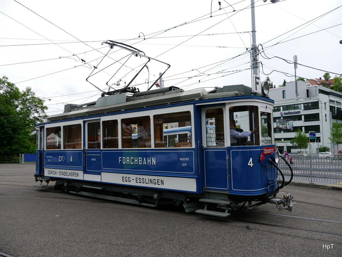 FB - Oldtimer FCe 2/2  4 im Areal des Trammuseum in Zürich am 28.05.2016