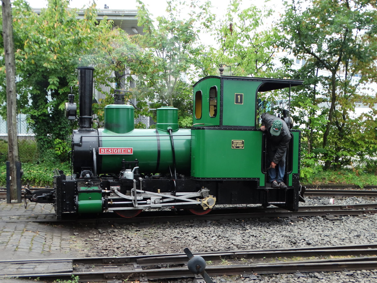 Feldbahn Museum Frankfurt Rebstock Heilbronn Bn2t am 04.09.16 dem Tag der Verkehrsgeschichte