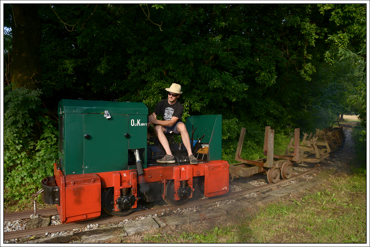 Feldbahnbetrieb in Stainz am 6.7.2019.