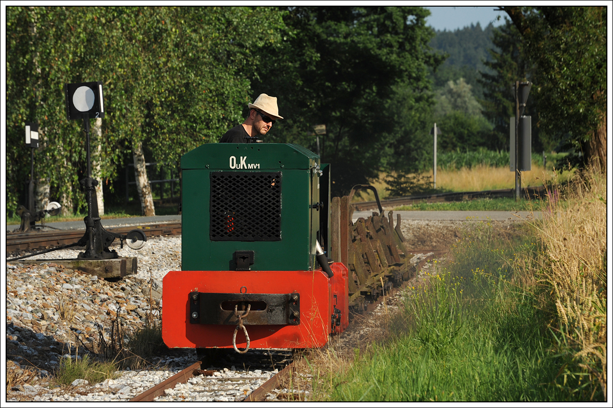 Feldbahnbetrieb in Stainz am 6.7.2019.