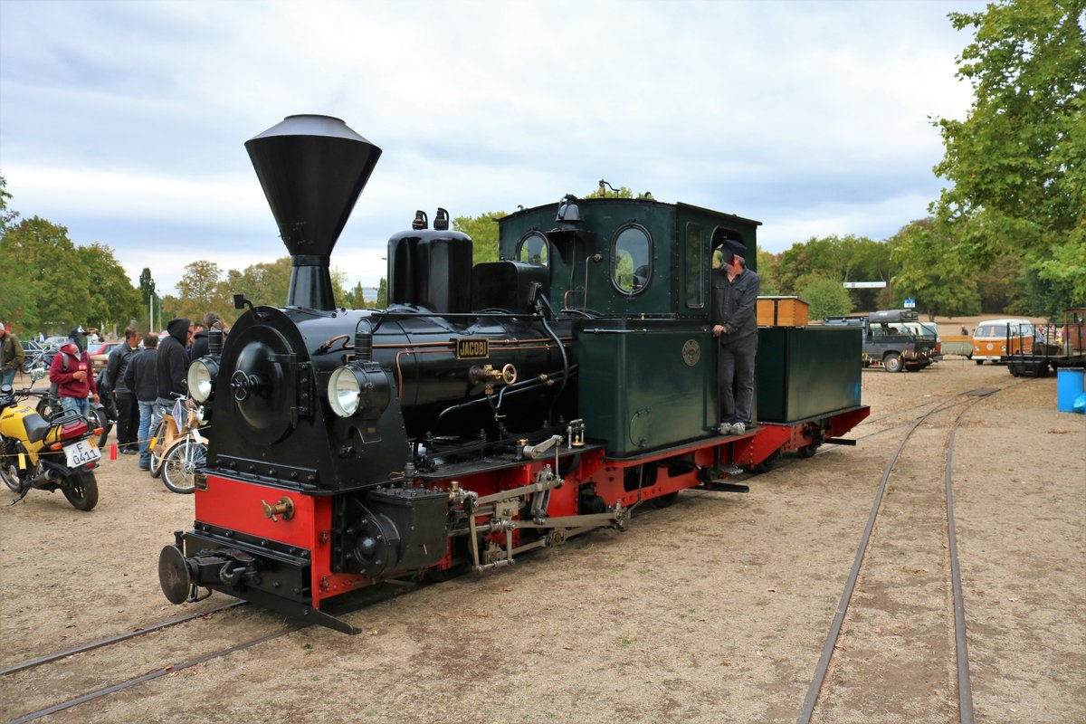 Feldbahnmuseum Frankfurt am Main C1'n2 Jung Dampflok am 02.09.18 im Rebstockgelände Frankfurt am Main 