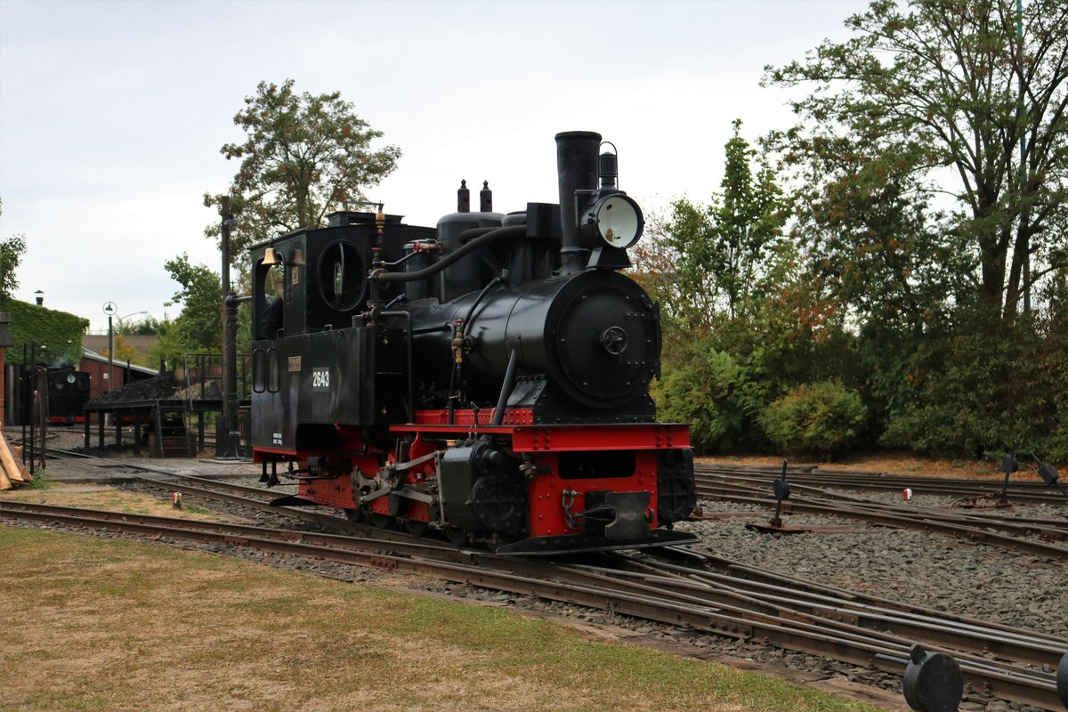 Feldbahnmuseum Frankfurt am Main O&K Dampflok am 02.09.18 im Rebstockgelände Frankfurt am Main 
