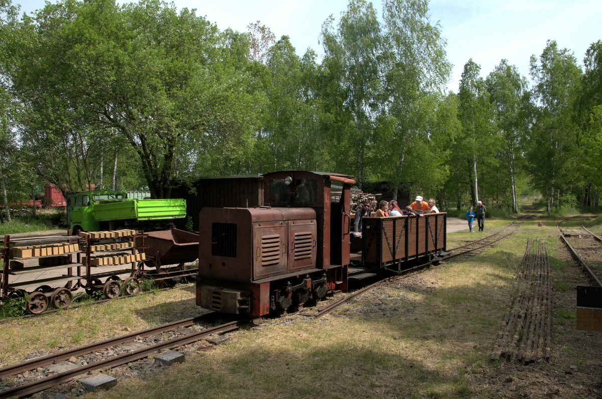 Feldbahntage am 16.05.15 im SEM Chemnitz III