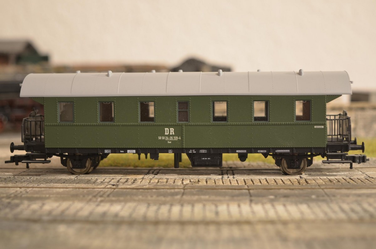 Fleischmann 507304 Personenwagen DR 50 50 24-26 159-4 Baai 2. Klasse Beheimatung: Stendal Ep: IV 6/2015