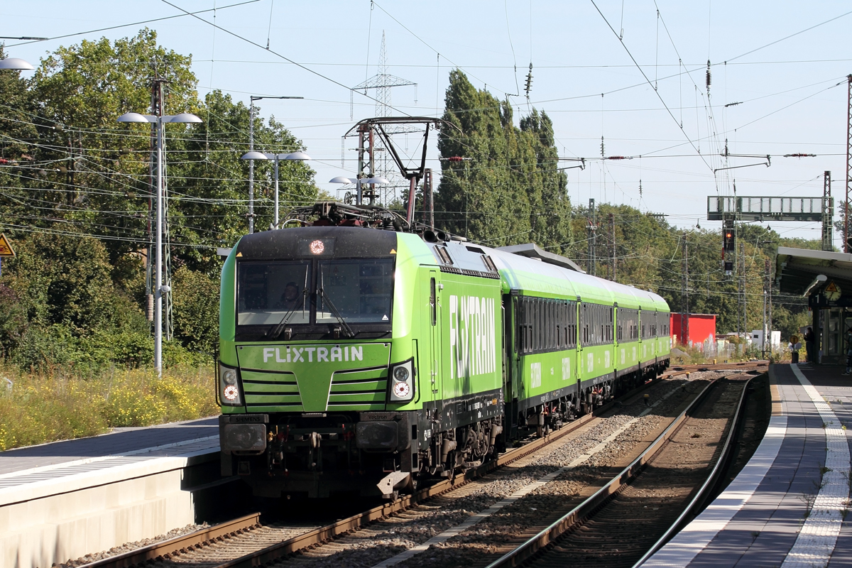 FLIX 193 865-3 mit FLX 76332 nach Aachen in Castrop-Rauxel 18.9.2020
