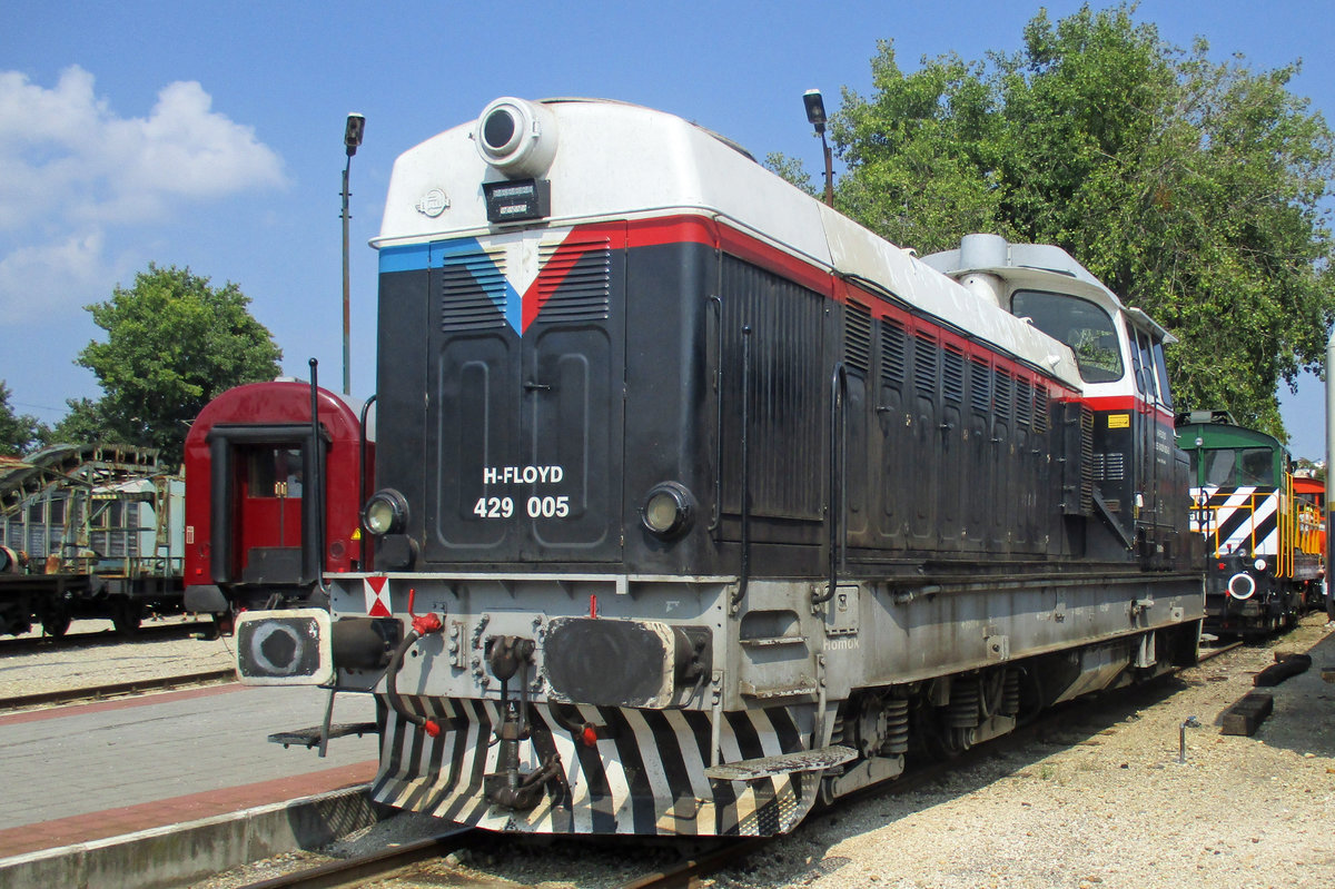 Floyd 429 005 steht am 8 September 2018 ins Eisenbahnmuseum in Budapest.