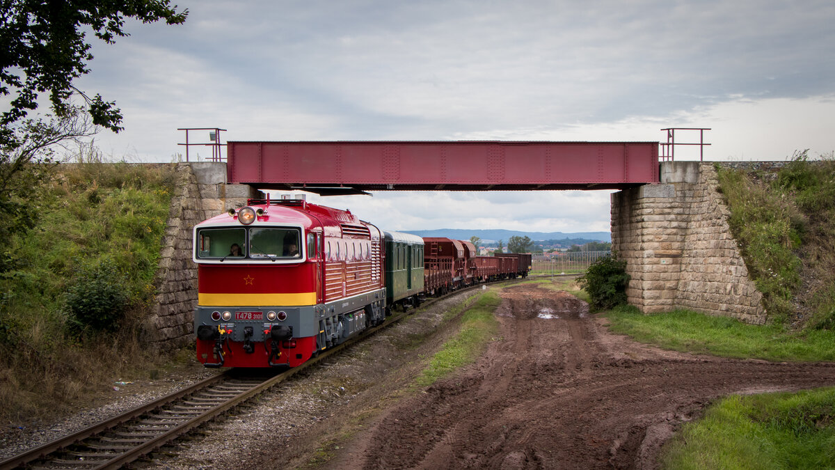 Fotoveranstaltung mit T 478 3101 - Chrášťany 29.08.21
