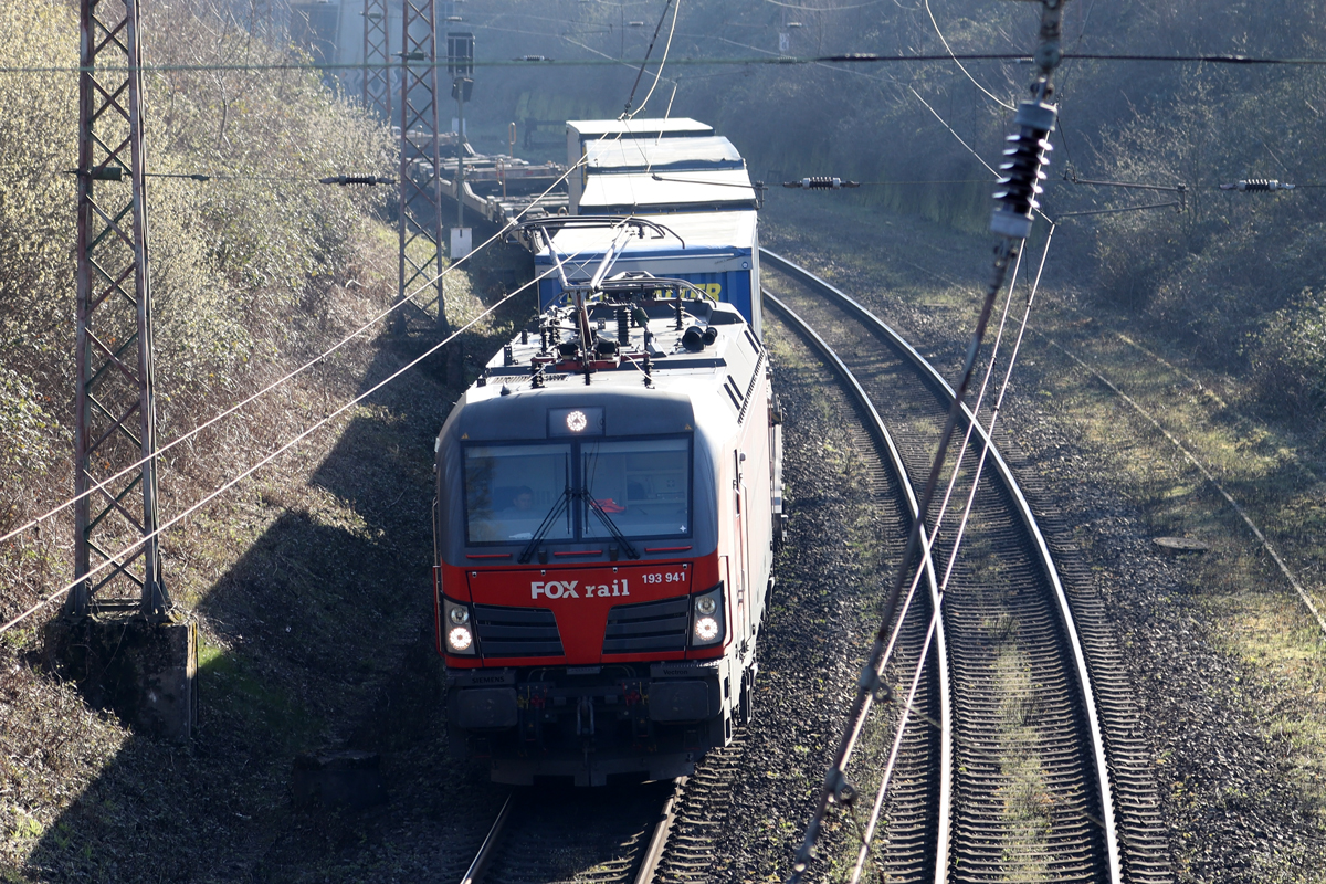 FOXrail 193 941 auf der Hamm-Osterfelder Strecke in Recklinghausen 5.4.2023