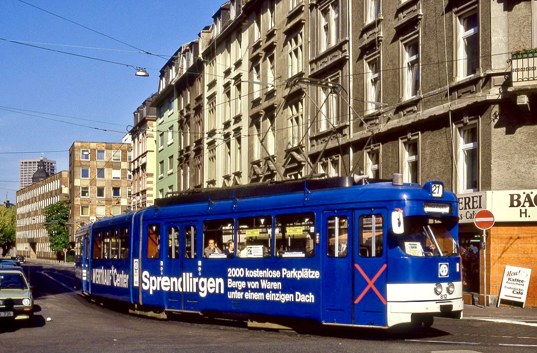 Frankfurt 812, Ludwigstraße, 10.10.1987.