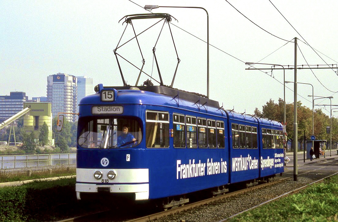 Frankfurt 818, Theodor Stern Kai, 27.09.1986.