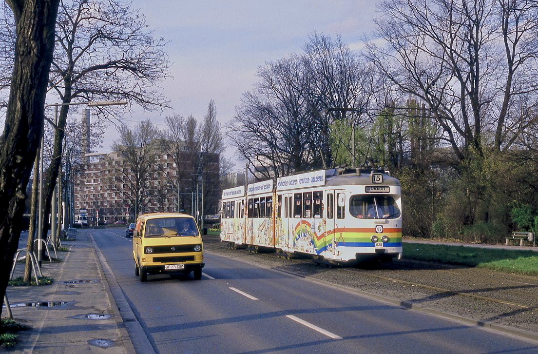 Frankfurt 825, Deutschordenstraße, 25.03.1989.