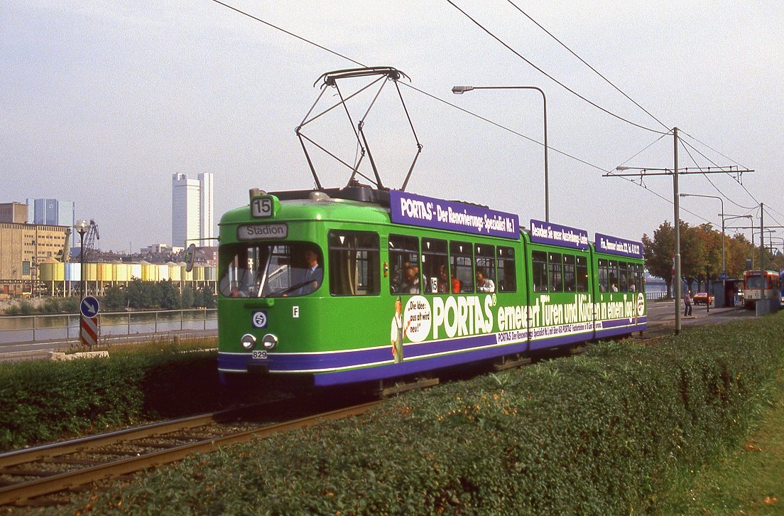 Frankfurt 829, Theodor Stern Kai, 27.09.1986.