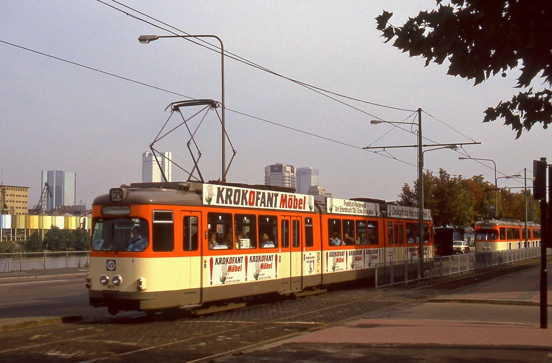 Frankfurt 901, Theodor Stern Kai, 27.09.1986.