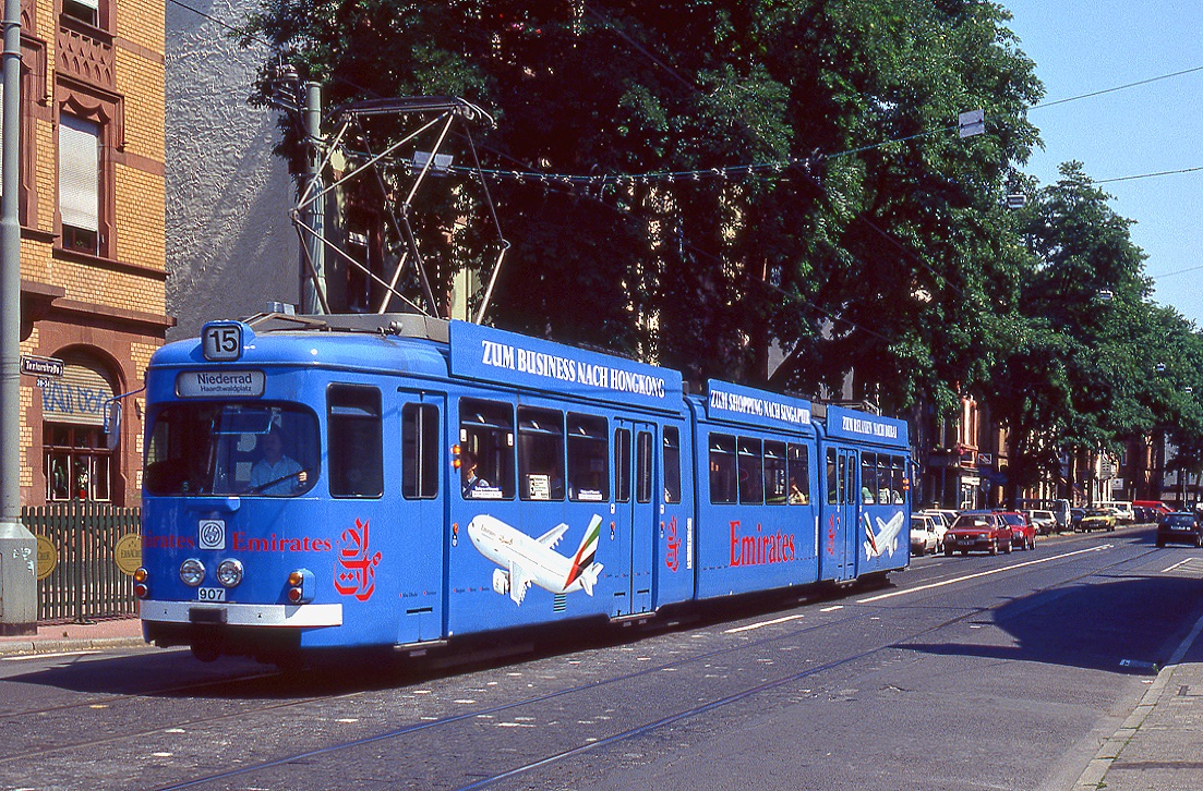 Frankfurt 907, Textorstraße, 22.07.1994.