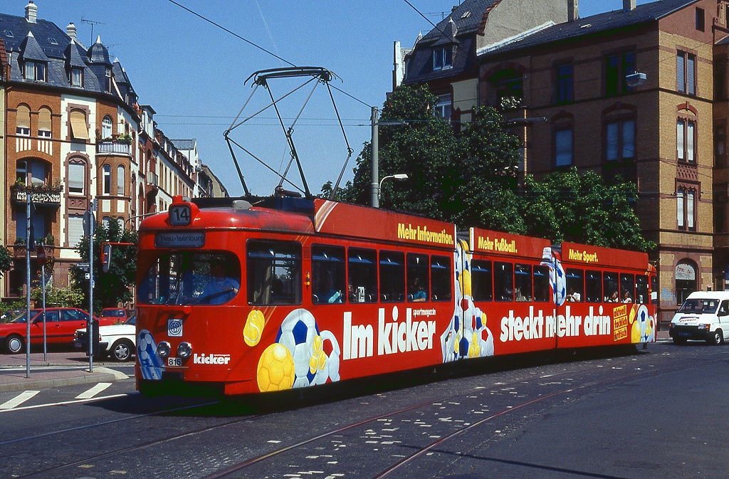 Frankfurt Tw 815, Textorstraße, 22.07.1994.