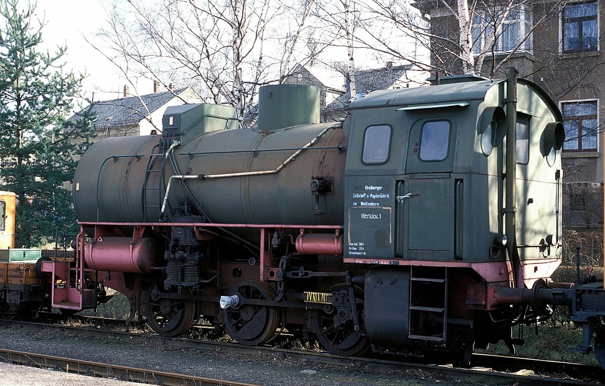 Freiberger Zellstoff u. Papierfabrik  in Nossen  04.03.97