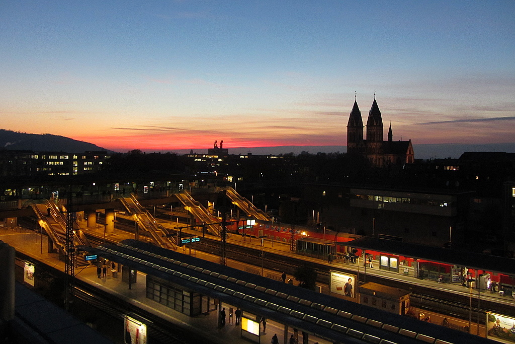 Freiburg Hbf., 12.11.2013.