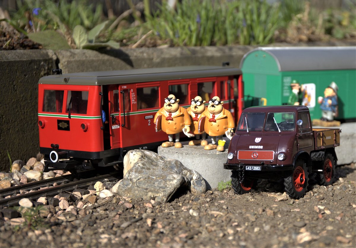 Frohe Ostern, dank des Triebwageneinsatzes können die Jesperson Drillinge entspannt in die neue Saison blicken. 04.04.2021. 15:23 Uhr.