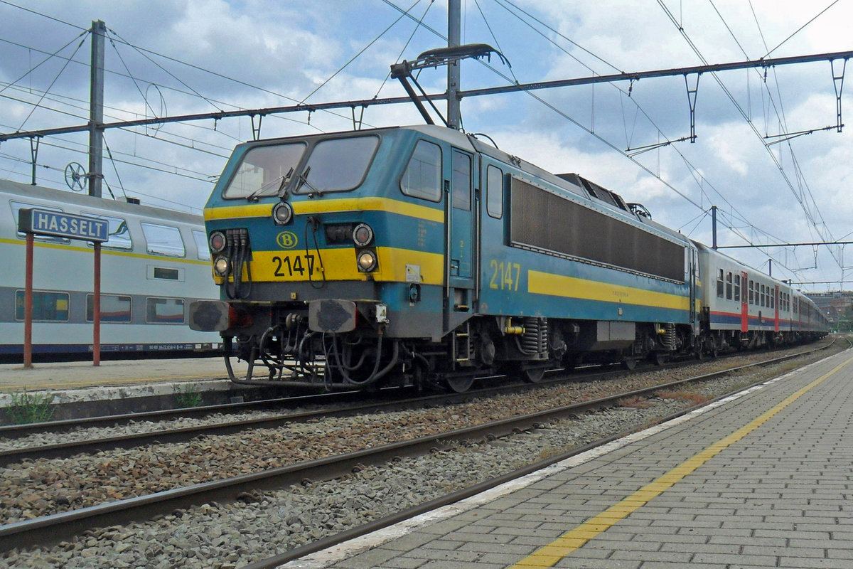 Froschblick auf 2147 in Hasselt am 22 Mai 2019.