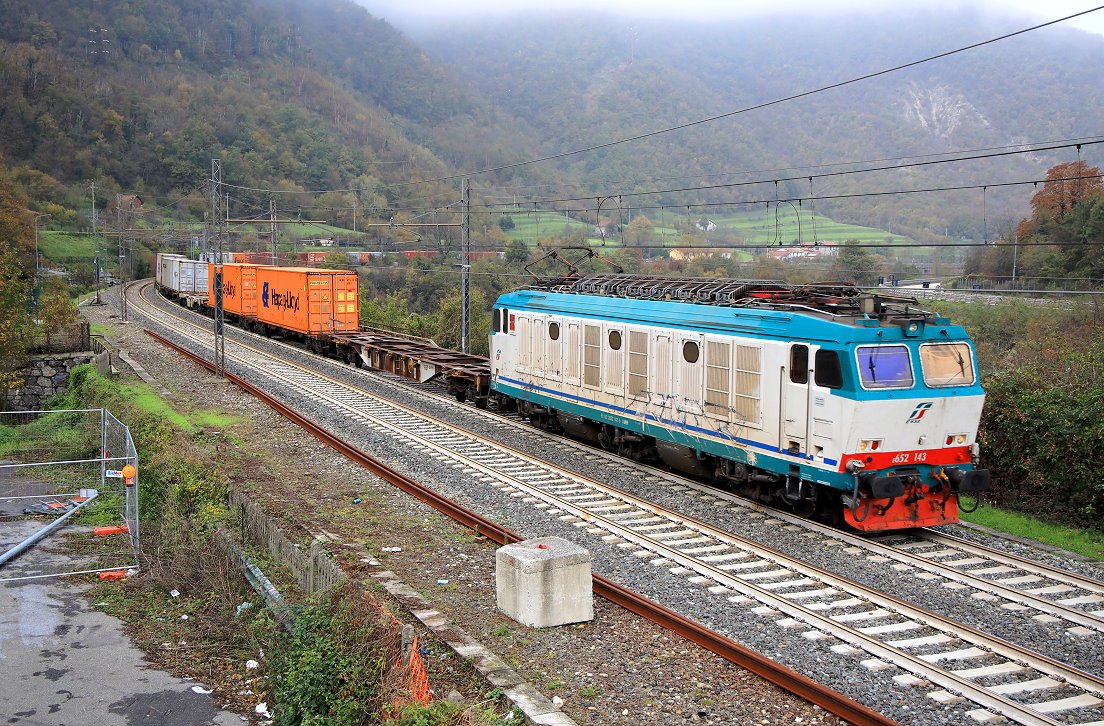 FS E652 143, Isola del Cantone, 08.11.2023.