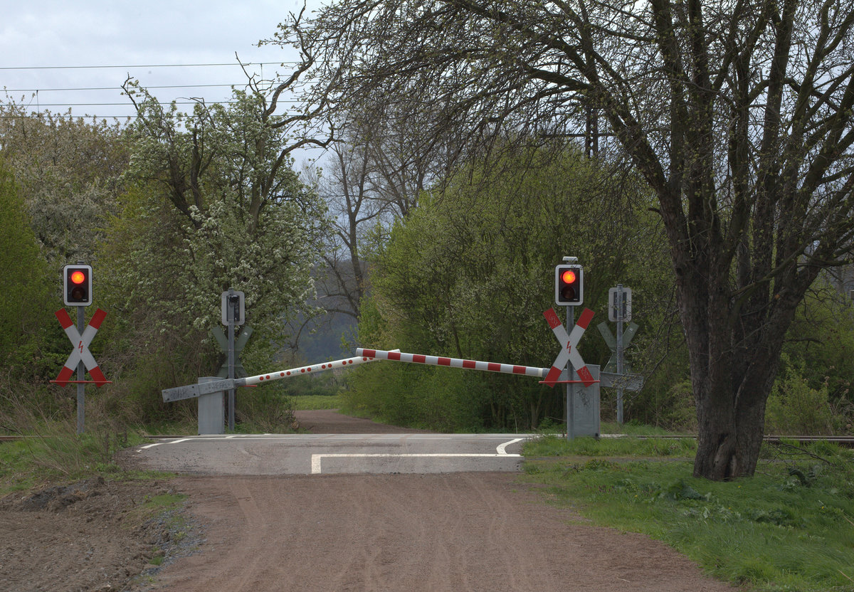 Fühlings-BÜ in der Nassau , kurz vor Meißen.