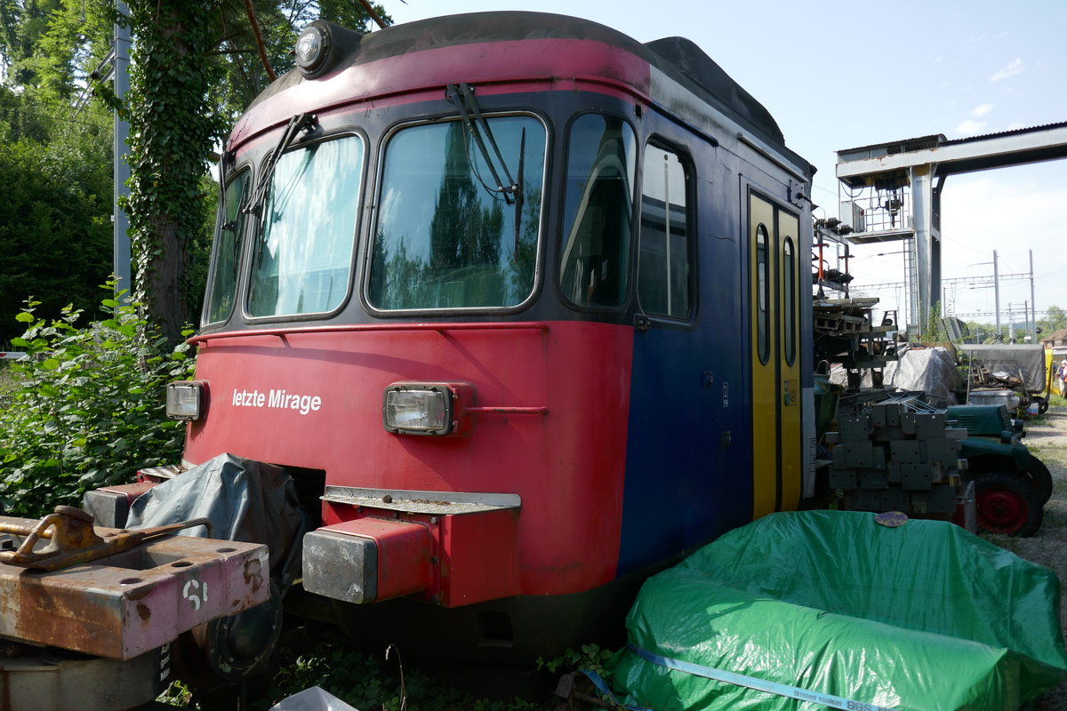 Führerstand der letzten Mirage am 1.8.17 beim Depot Koblenz.