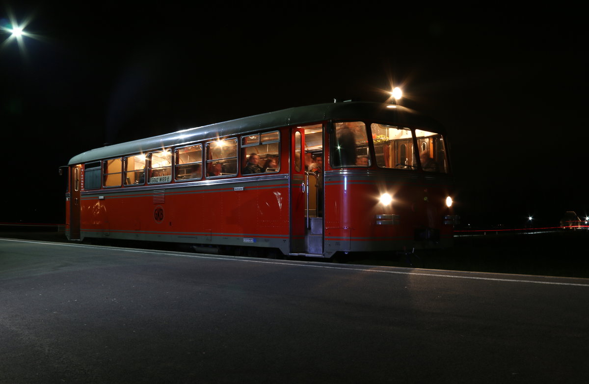 Für eine Private Reisegruppe knatterte VT10.02 am 3.12.2016 durch die Weststeiermark.  