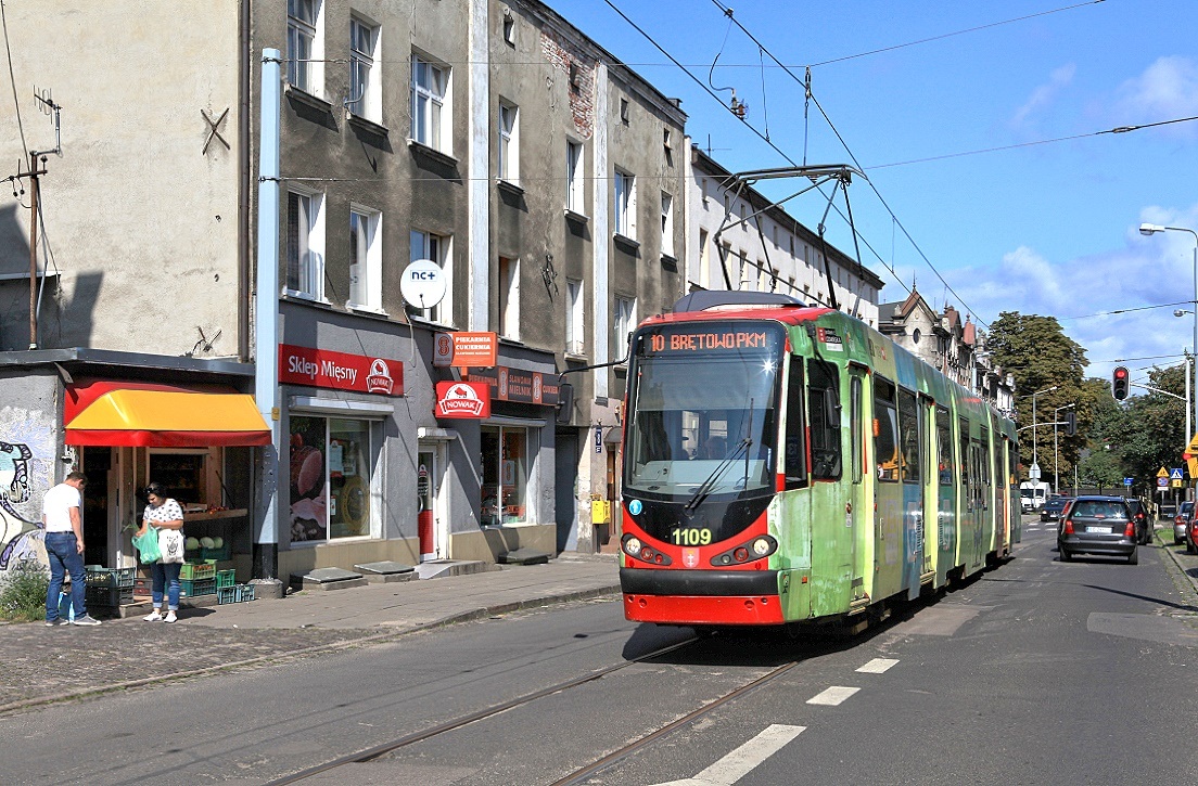 Gdańsk 1109, Ulica Księdza Mariana Góreckiego, 28.08.2017.
