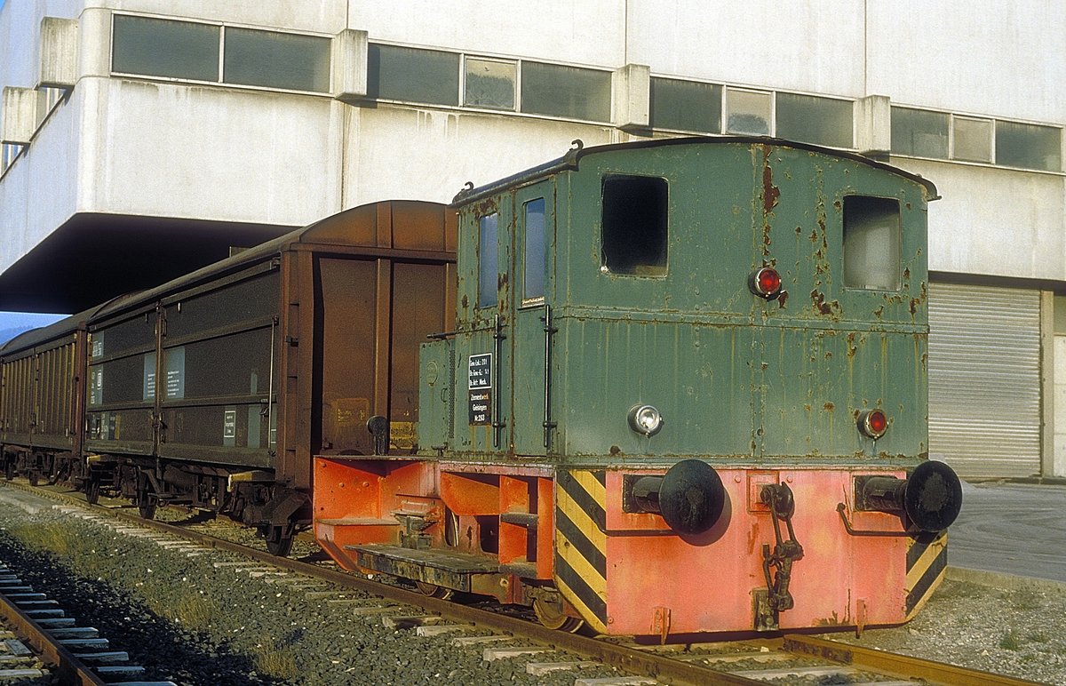 Geisingen Zementwerk293  07.11.82