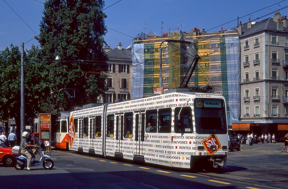 Genève 808 + 844, Rue de Rive, 28.08.1991.