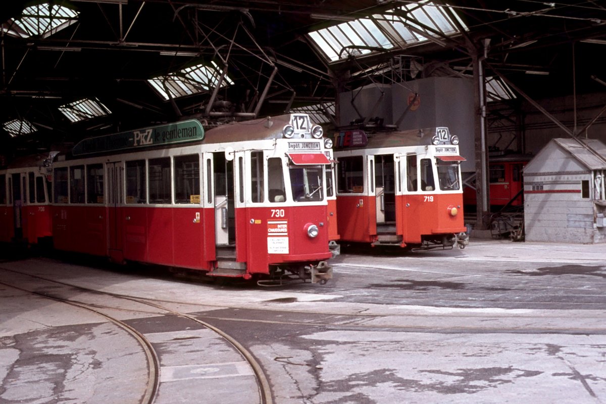Genéve. Depôt Jonction - April 1977 - von einer Kodak-Folie digitalisiert