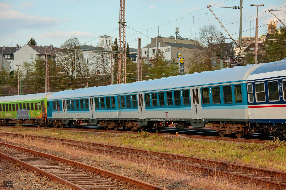 GfF Waggons in Wuppertal Steinbeck, Mai 2021.