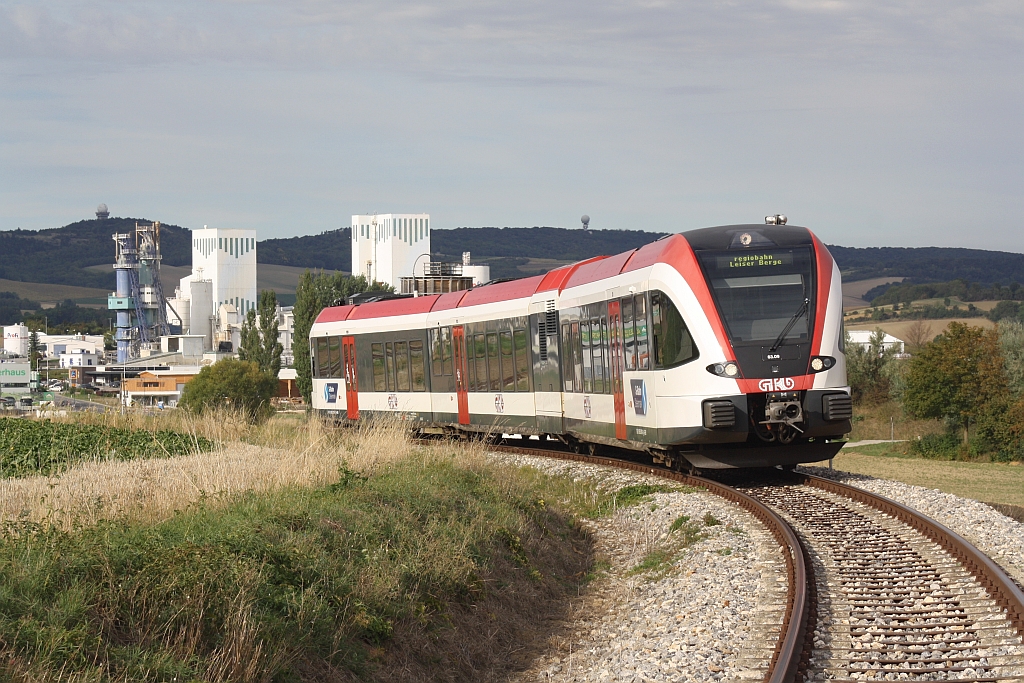 GKB 5063 009-2 am 19.September 2015 als SLP 17216 bei Ernstbrunn.