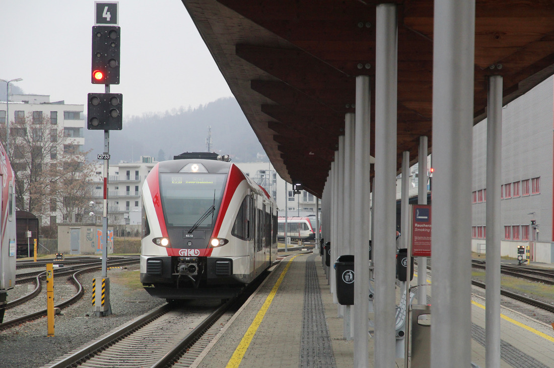 GKB VT 63.13 // Graz, Köflacher Bahnhof // 27. Januar 2023