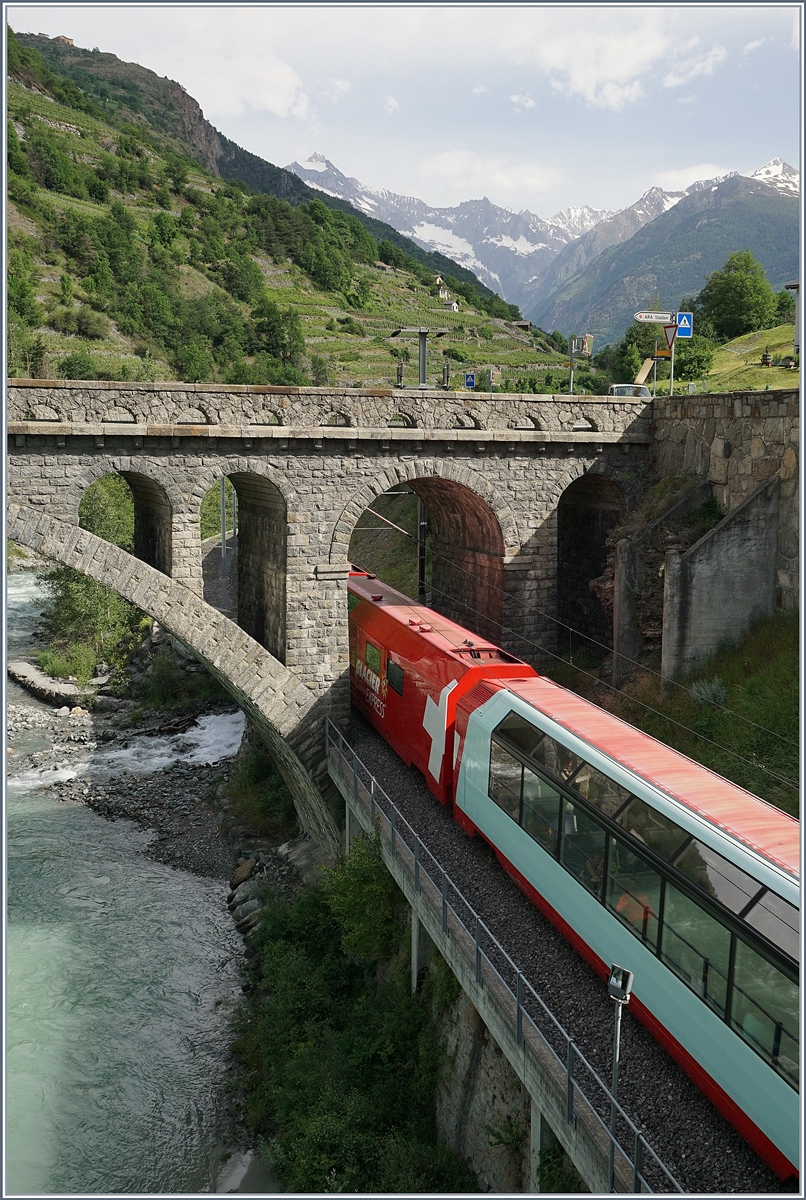 Glacier Express Impressionen bei Neubrück. 

14. Juni 2019