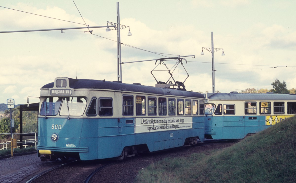 Gteborg GS SL 1 (Tw 600) Vidkrr am 25. September 1971.