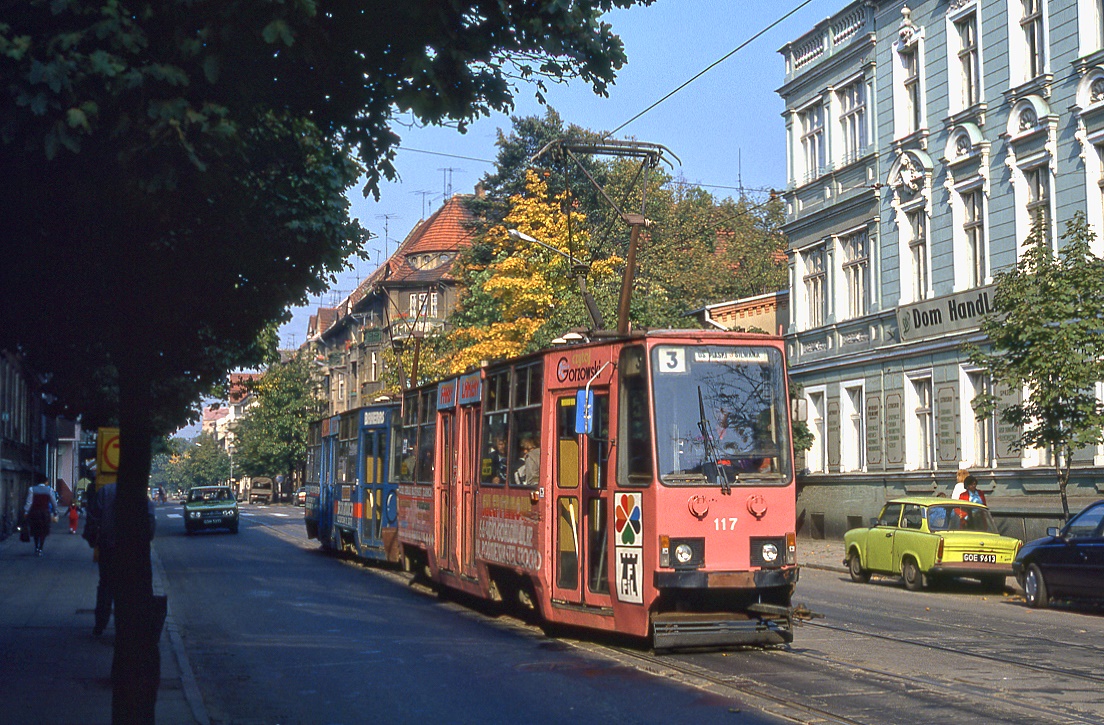 Gorzow 117 + 118, Boleslawa Chrobrego, 11.10.1991.