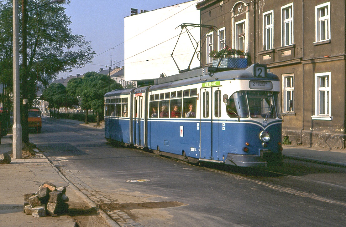 Gorzow 206, Ulica Generała Władysława Sikorskiego, 11.10.1991.
