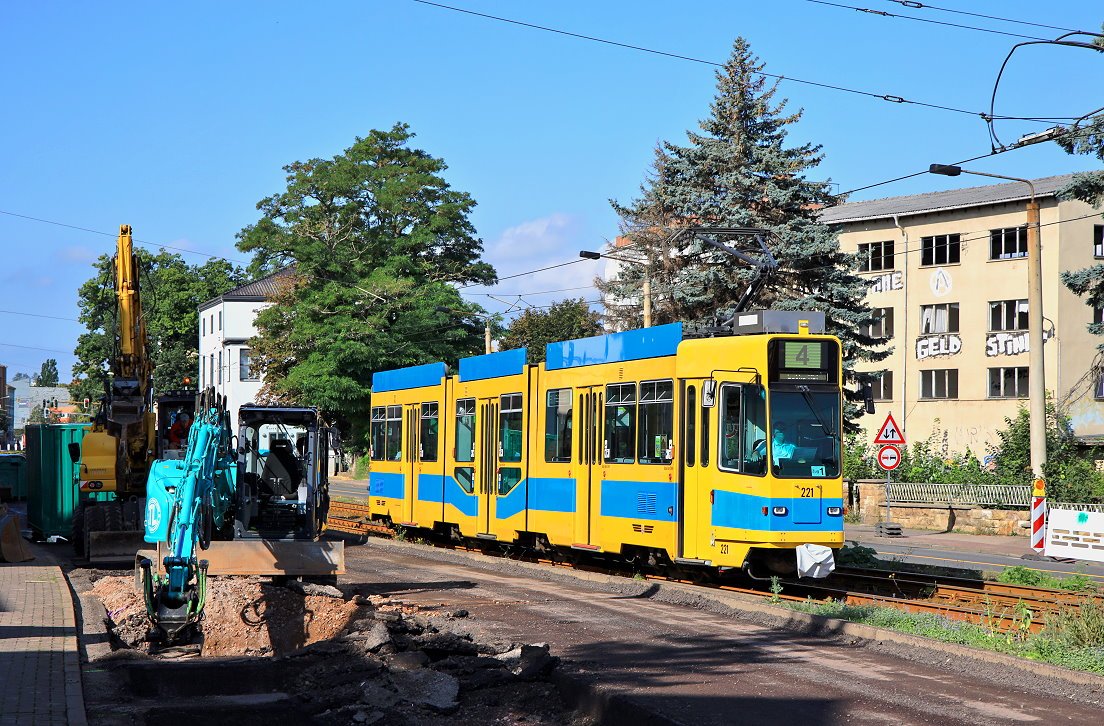 Gotha 221, Gartenstraße, 26.08.2023.
