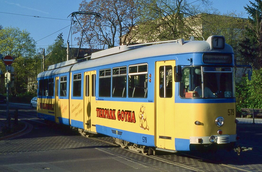 Gotha 579, Bahnhofstraße, 30.04.1999.
