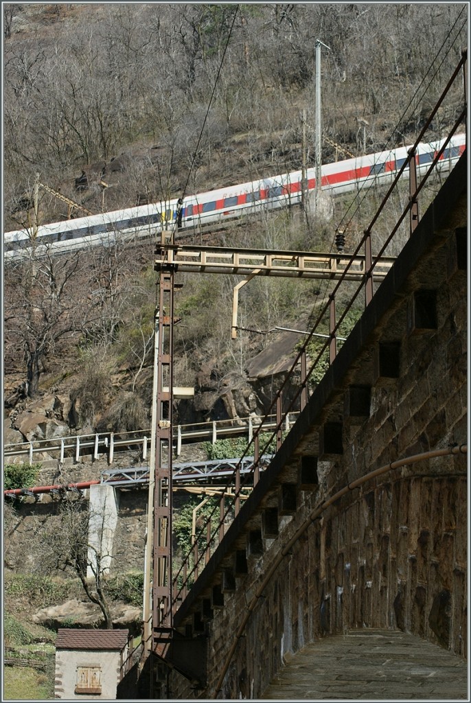 Gotthardbahn Impressionen. 
(Biascina, den 3. April 2013)