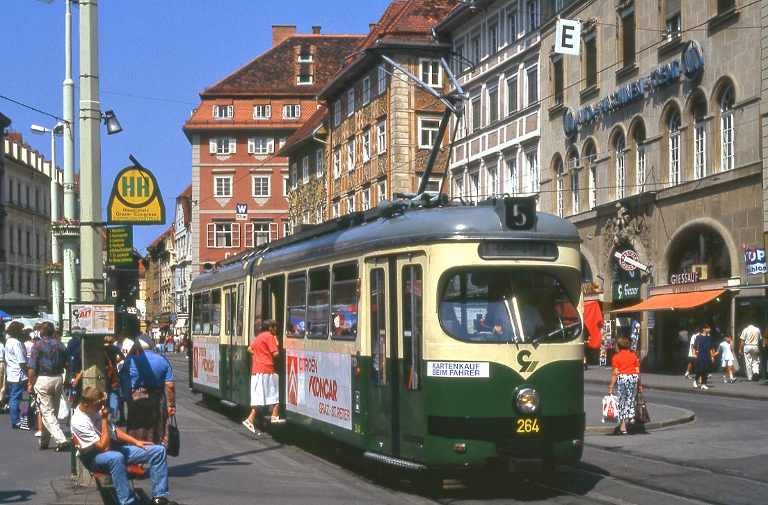 Graz 264, Hauptplatz, 23.08.1993.