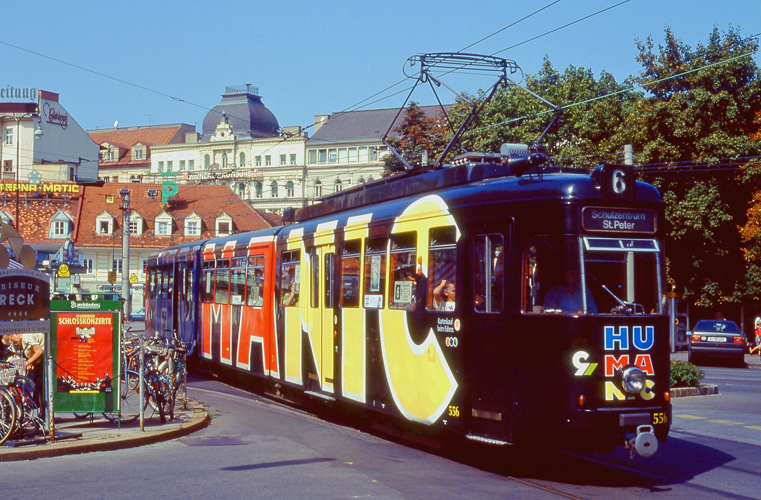 Graz 556, Jakominiplatz, 23.08.1993.