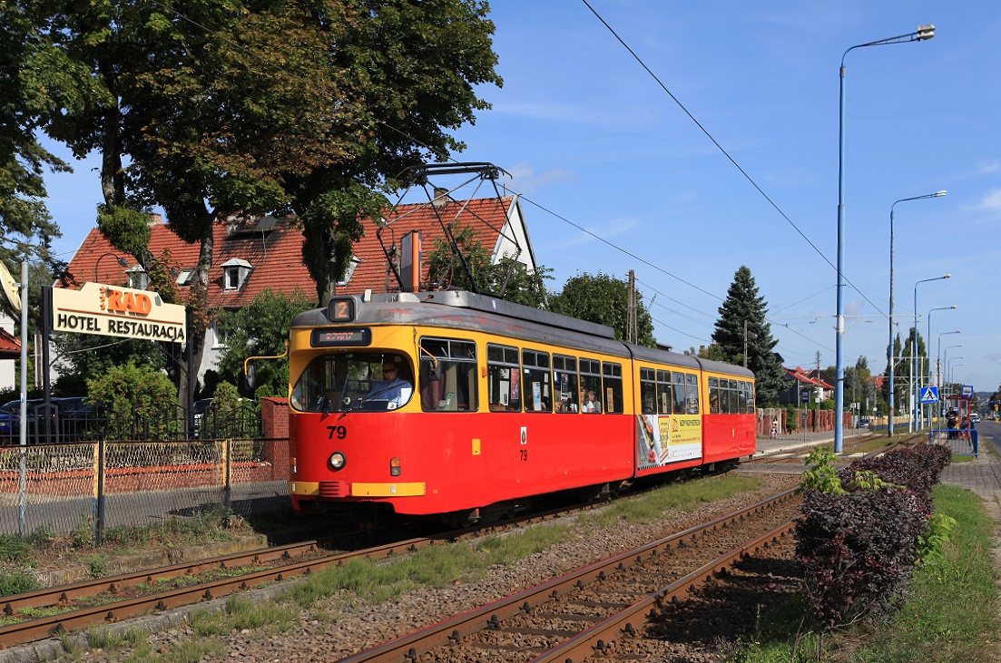 Grudziądz/Graudenz Tw 79, Ulica Chełmińska, 26.08.2017.