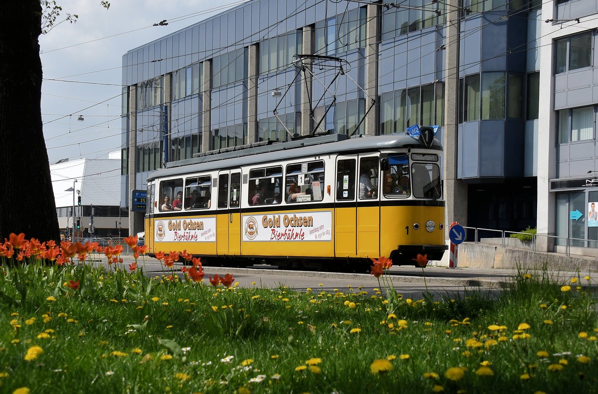 GRW4 Tw1 am 21.04.18 in der Ulmer Olgastraße