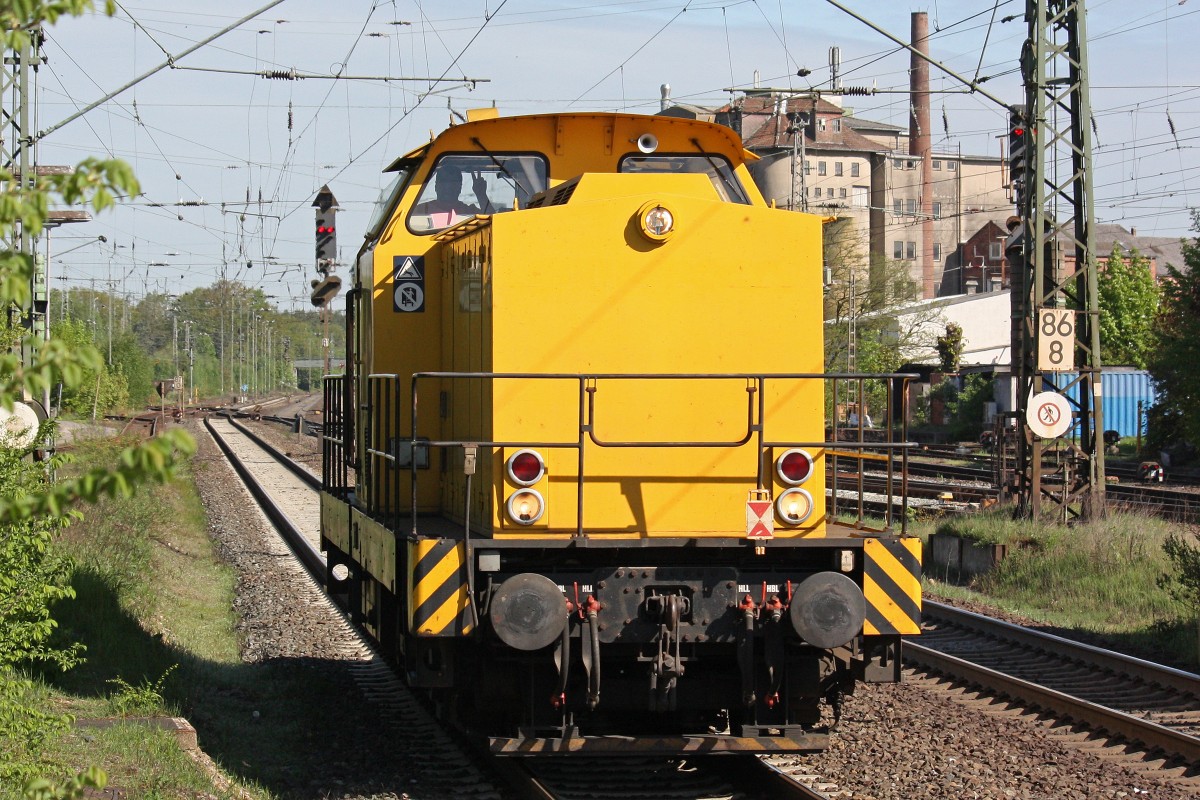 GSG Knape Gleisbau/SGL V150.0X am 10.5.13 als Tfzf in Verden (Aller).
