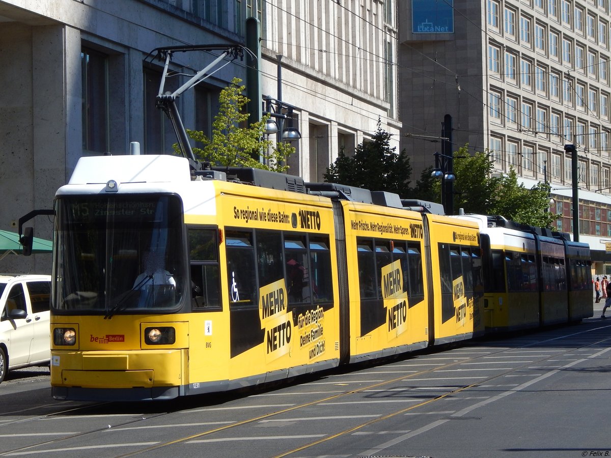 GT6N Nr. 1231 der BVG in Berlin am 06.08.2018