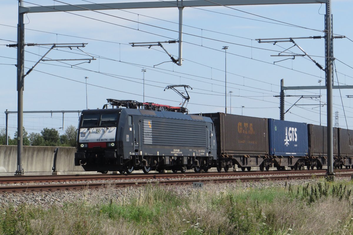 GTS KLV mit 189 986 passiert am 23 Juli 2020 Valburg CUP.